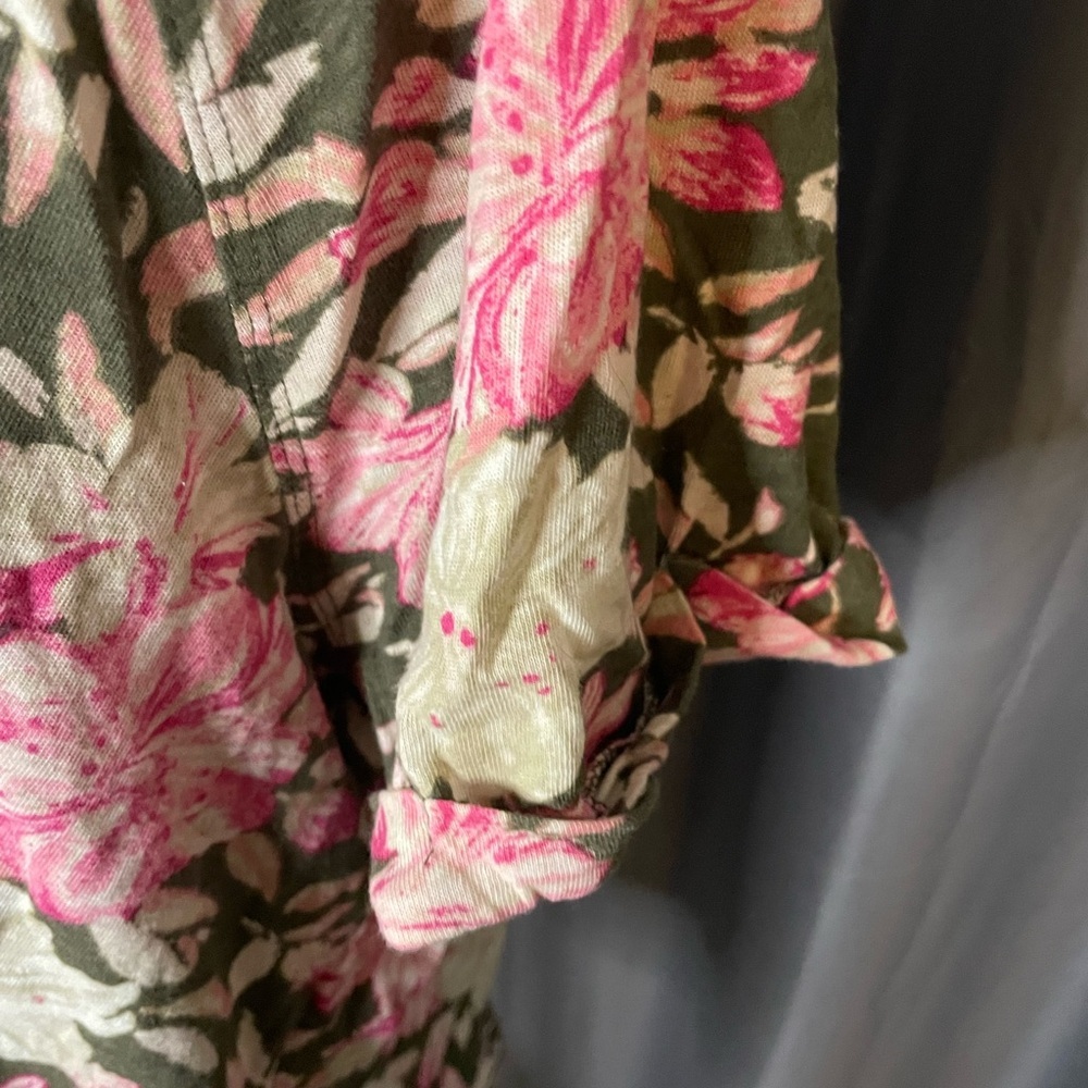 185. Sundance Floral Tee, Size XL, EUC - Picture 3 of 6